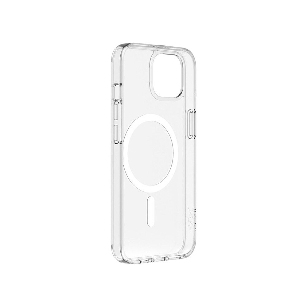  SheerForce Magnetic Anti-Microbial Protective Case for iPhone 13 - clear