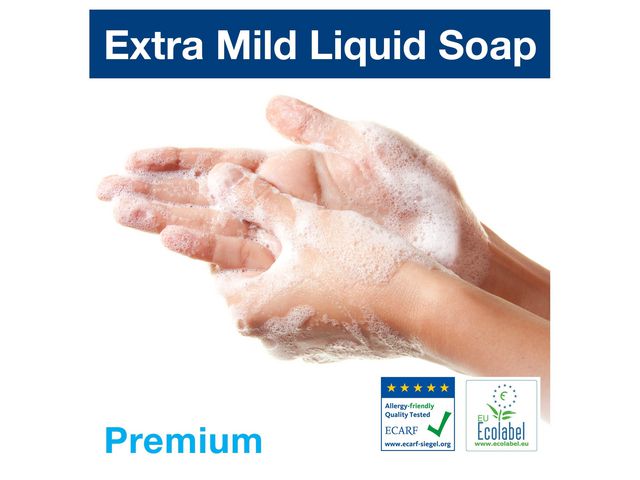 Premium vloeibare zeep Niet geparfumeerd
