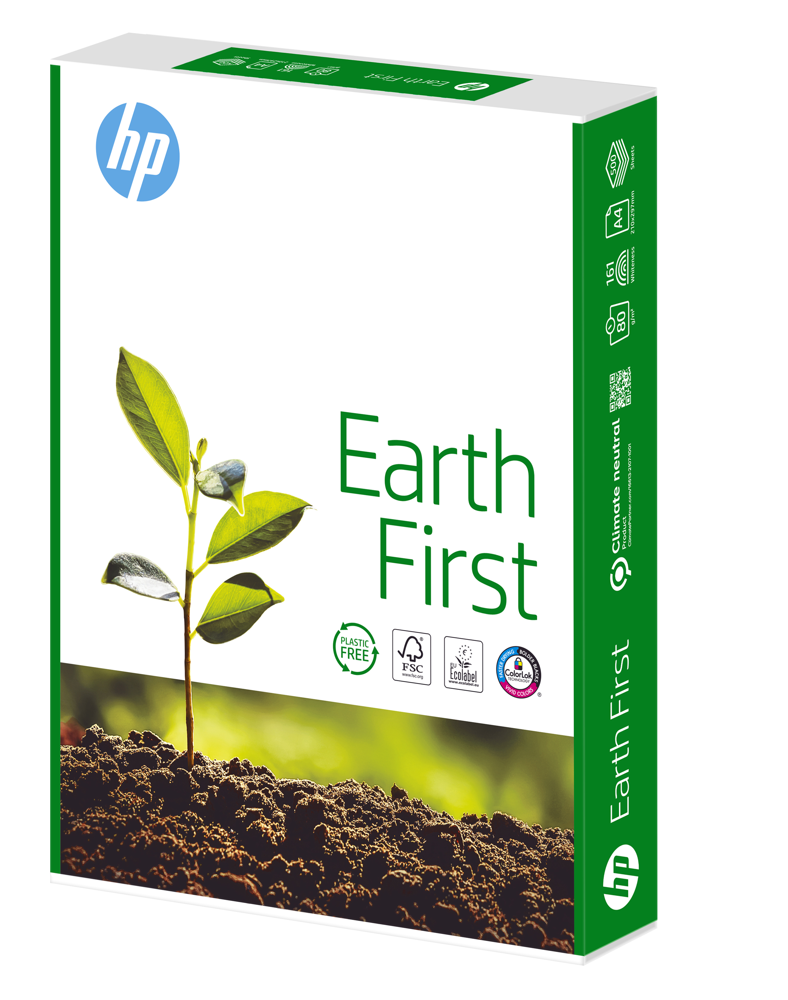 Earth First Papier A4 80 g/m² Wit