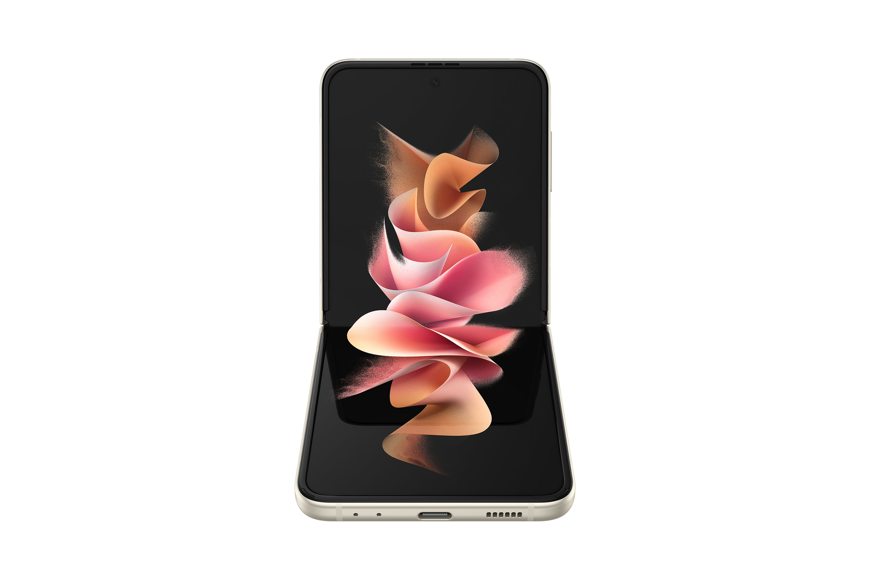 Galaxy Z Flip3 5G SM-F711B 17 cm (6.7") Dual SIM Android 11 USB Type-C 8 GB 256 GB 3300 mAh Crème