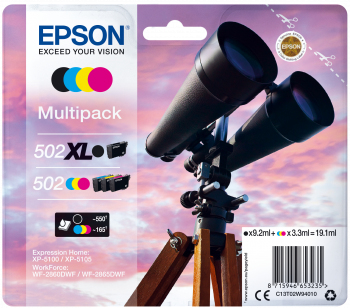  Multipack 4-colours 502 XL Black/Std. CMY