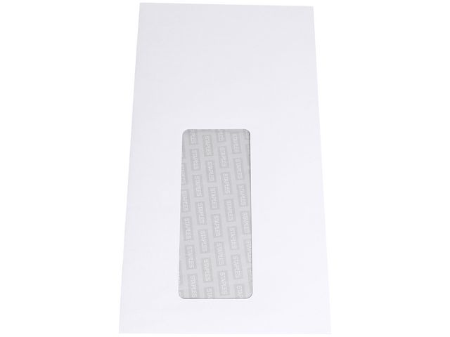 Venster envelop Peel & Seal klep C6/C5 114 x 229 mm, 80 g/m², venster rechts