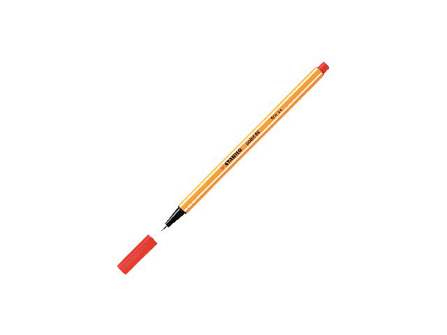 Fineliner point 88 0,4 mm, rood