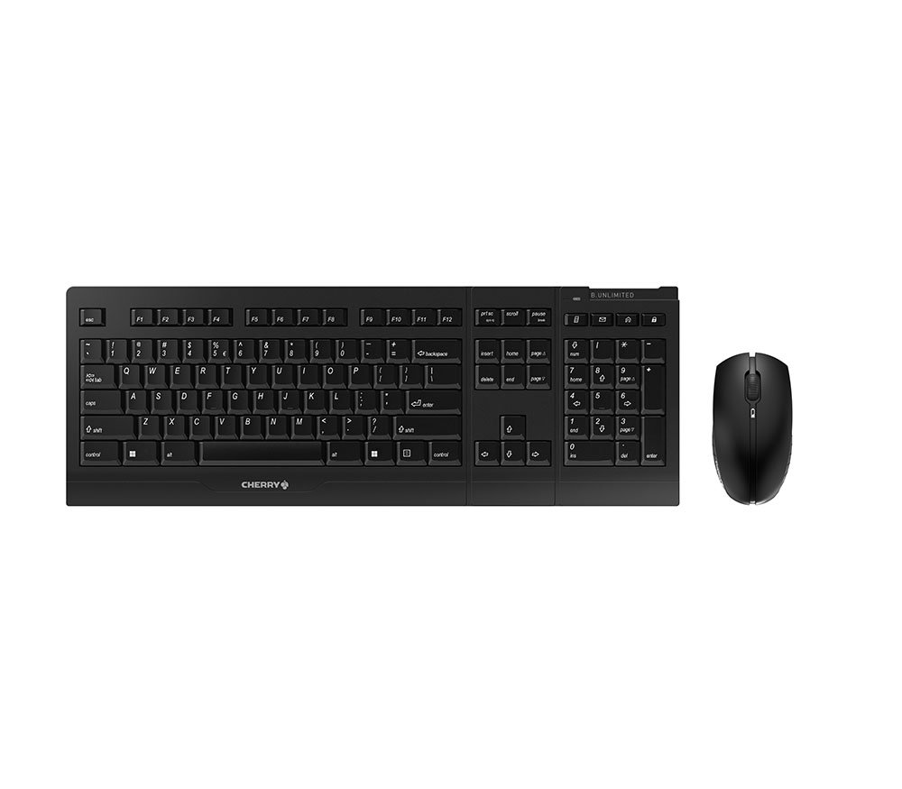 CHERRY B.Unlimited 3.0 Keyboard And Mouse Set Black (EU)