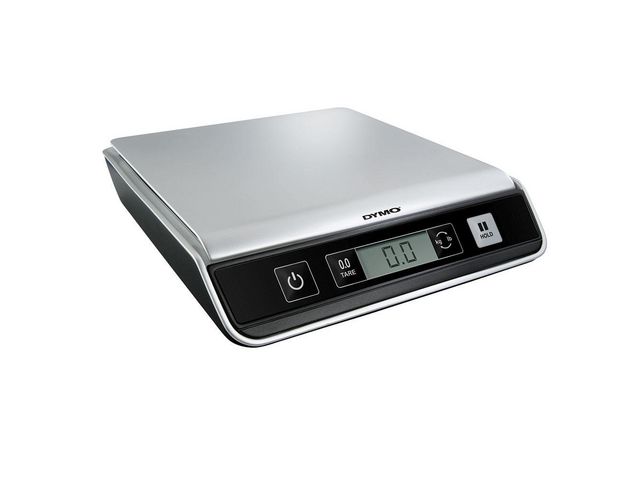 USB postweegschalen Cap. 10 kg, Afmetingen platform 20 x 20 cm, Zilver