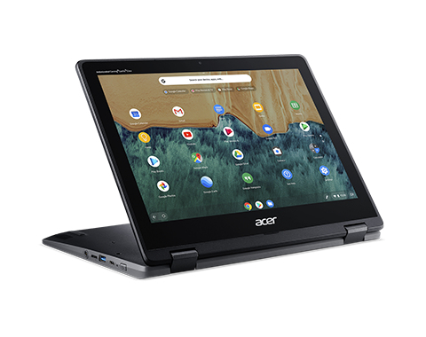 Chromebook R852TN-P9AL 30,5 cm (12") Touchscreen Intel® Pentium® Silver 4 GB LPDDR4-SDRAM 32 GB eMMC Wi-Fi 5 (802.11ac) Chrome OS Zwart