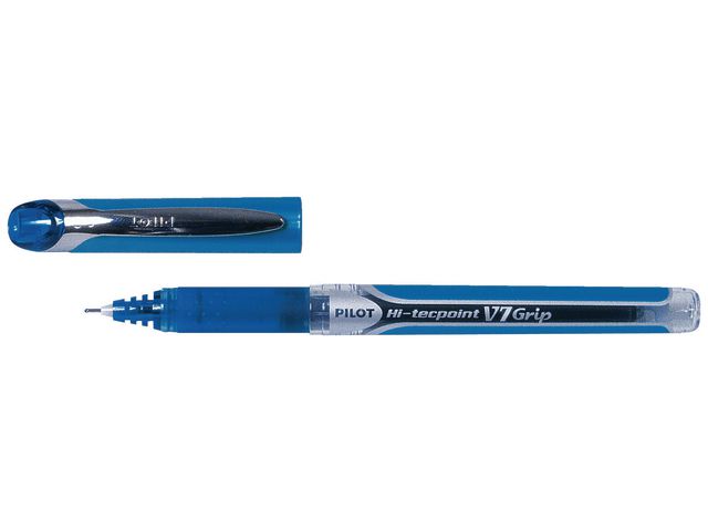 Rolschrijver Hi-Tecpoint Grip 0,4 mm Blauw