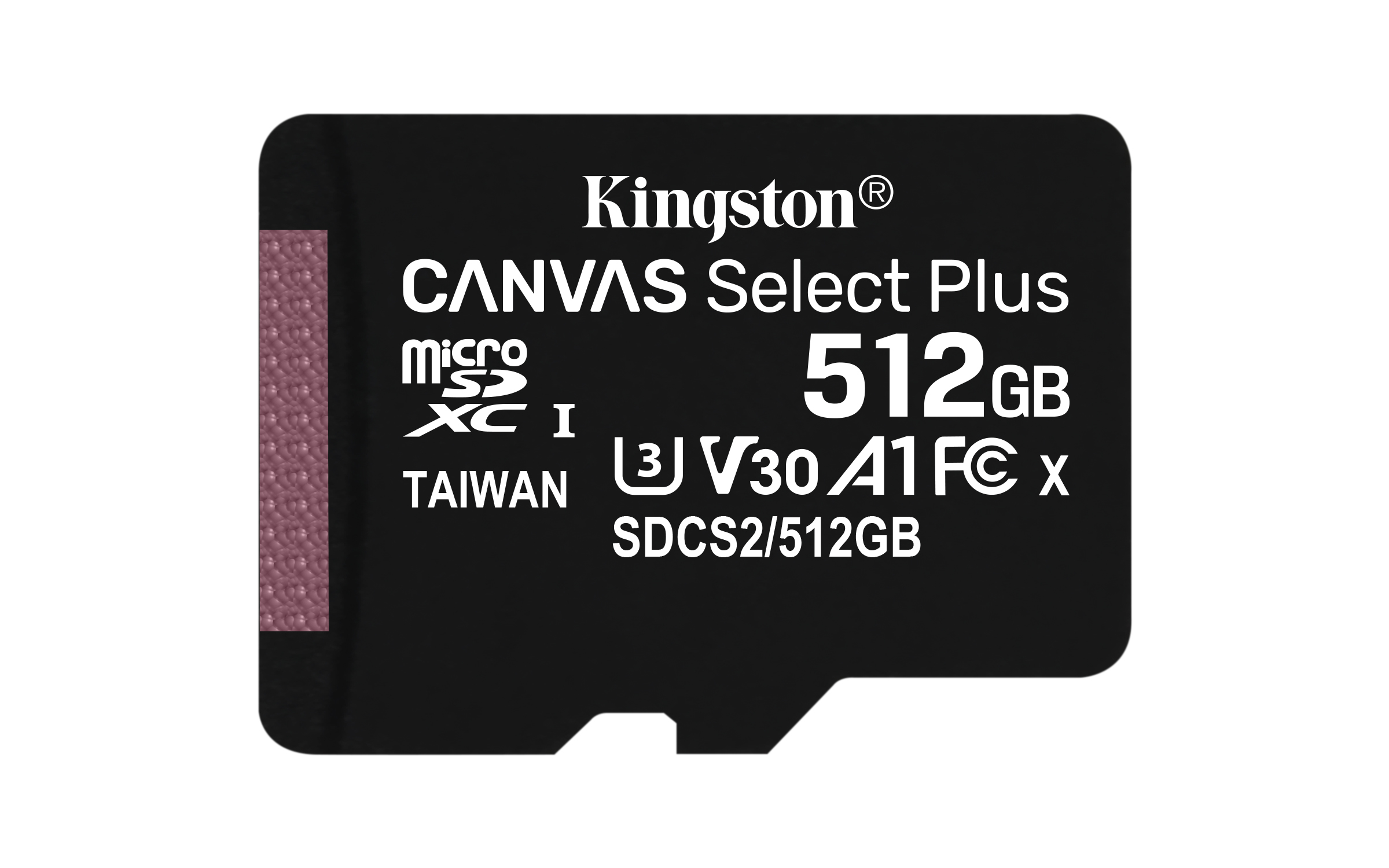 512GB micSDXC Canvas Select Plus 100R A1 C10 Card + ADP