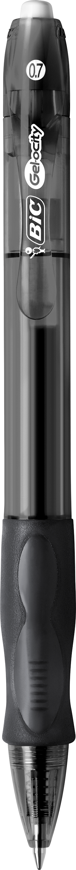 Gelpen Gelocity Gel 0,7 mm, zwart
