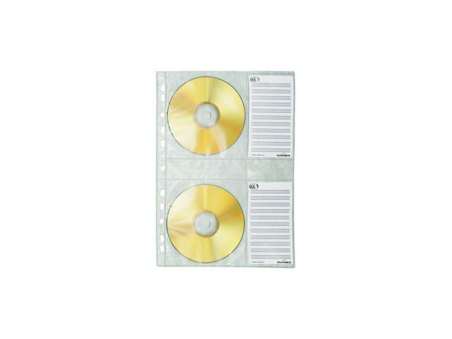 CD/DVD showtas A4, met index, 11 rings