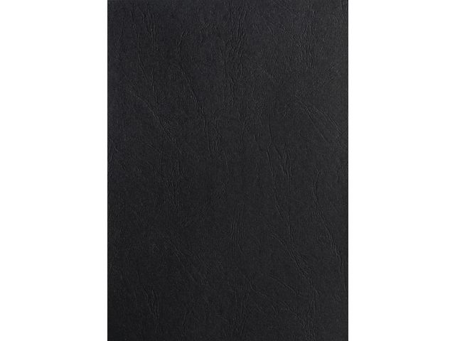 Schutblad  leather A4 Zwart