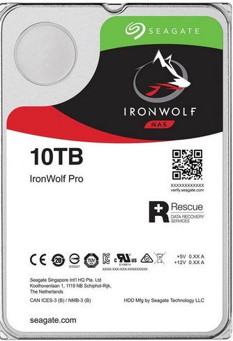 IronWolf Pro ST10000NE000 interne harde schijf 3.5" 10000 GB SATA III