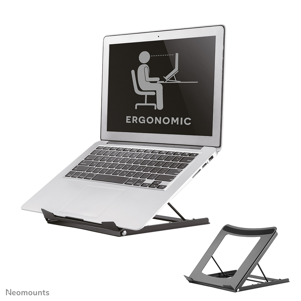  NSLS075BLACK 5 kiloLaptop Desk Stand ergonomic can be positioned in 5 steps