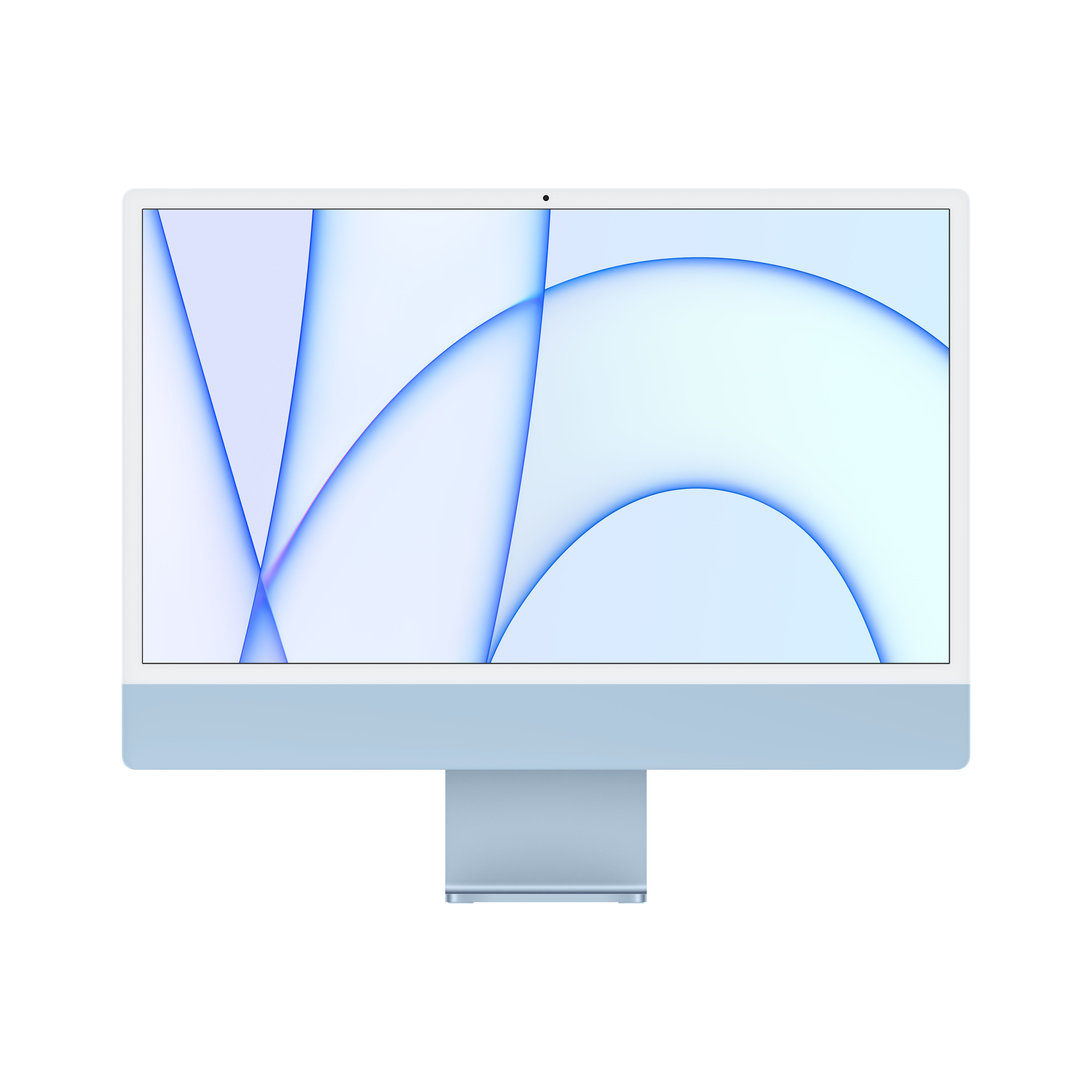 iMac 24" (2021) 256 GB 8-core M1-chip Blauw, inclusief QWERTY Magic Keyboard en Magic Mouse