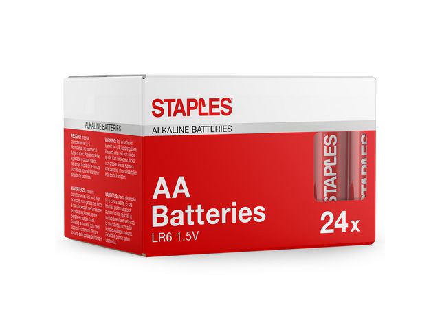 Alkaline AA-batterijen 1.5 V, 2550 mAh