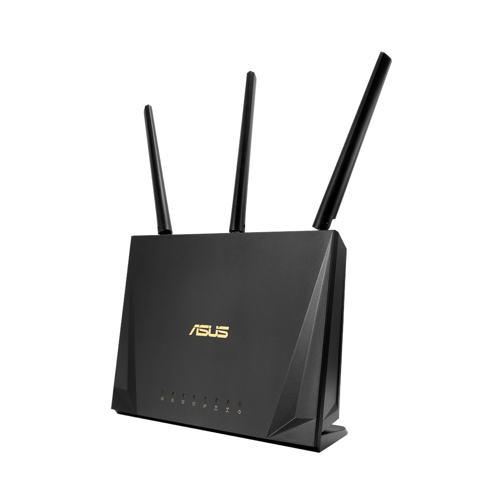 ASUS RT-AC85P Wireless Wireless-AC2400 Dual Band Mobile Gaming Gigabit Router MU-MIMO tech Trend Micro AiProtection Adaptive QoS