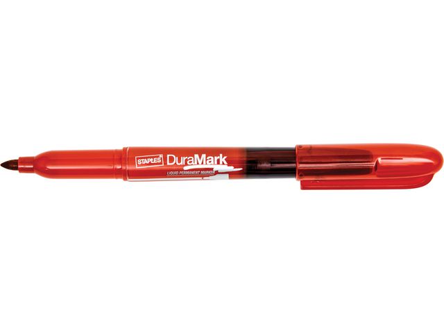 DuraMark Permanent Marker Rond 1,5 - 3 mm Rood