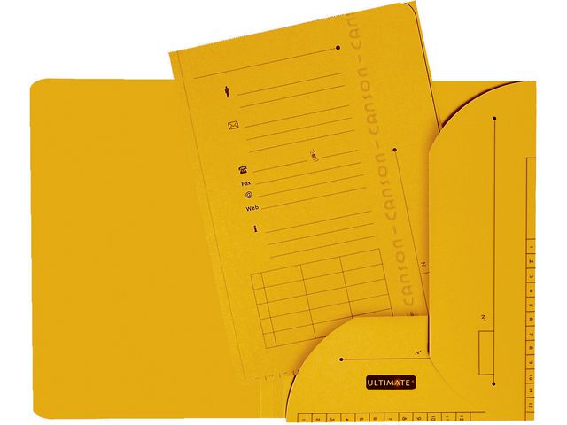 Dossiermap Ultimate® A4, geel