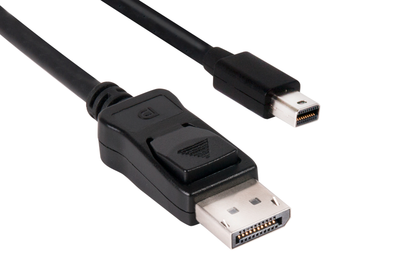 MINI DISPLAY PORT 1.4 MALE TO DISPLAYPORT 1.4 MALE CABLE 2METER