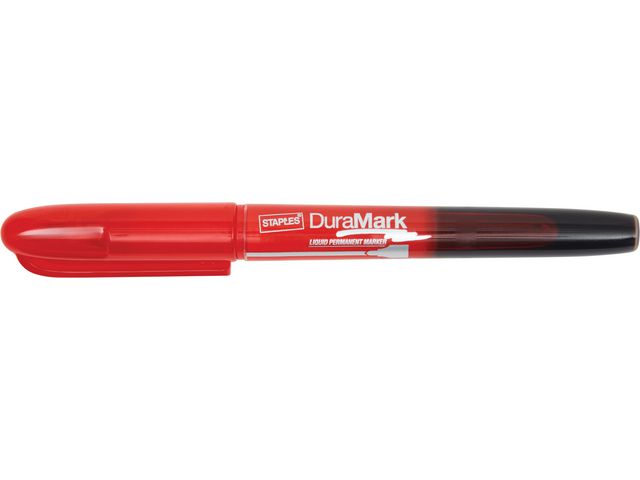 DuraMark Permanent Marker Rond 1,5 - 3 mm Rood