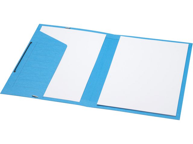 Elasto stofklepmap Folio blauw