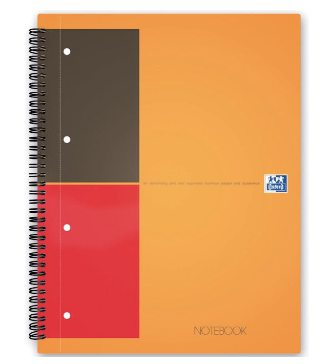 International Notitieboek A5+ Gelijnd Oranje