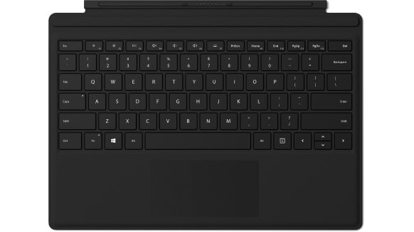 MS Surface Pro Signa Type Cover FPR Commercial SC Hardware M1755 Black German Austria/Germany AT/DE