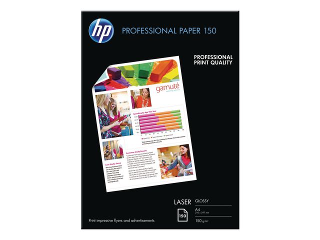 Professional Glossy Laser papier A4, 150 g/m², CG965A