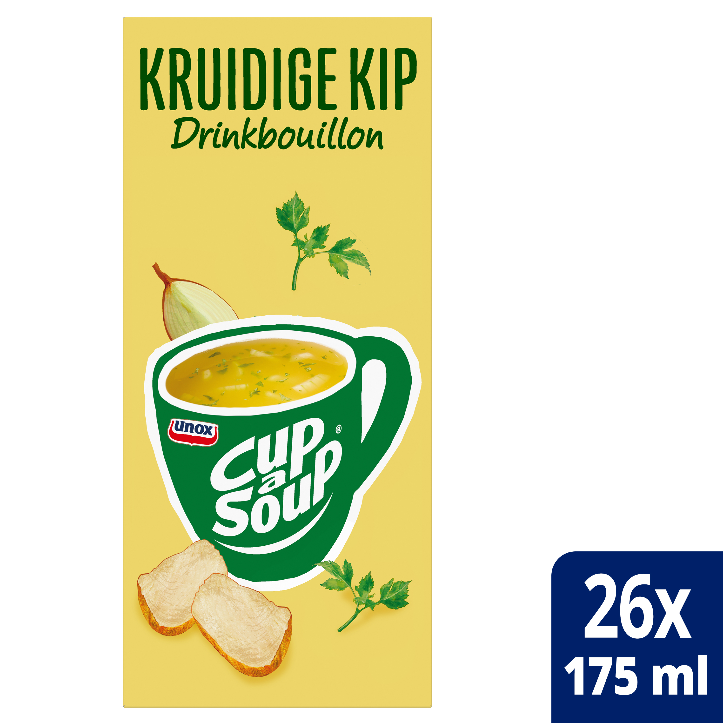 Cup-a-Soup Heldere Kruidige Kip Drinkbouillon 175 ml