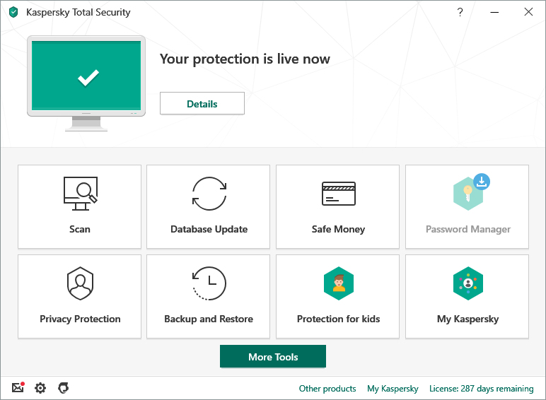 Kaspersky Lab Total Security 2020 1 licentie 3 apparaten 1 jaar NL