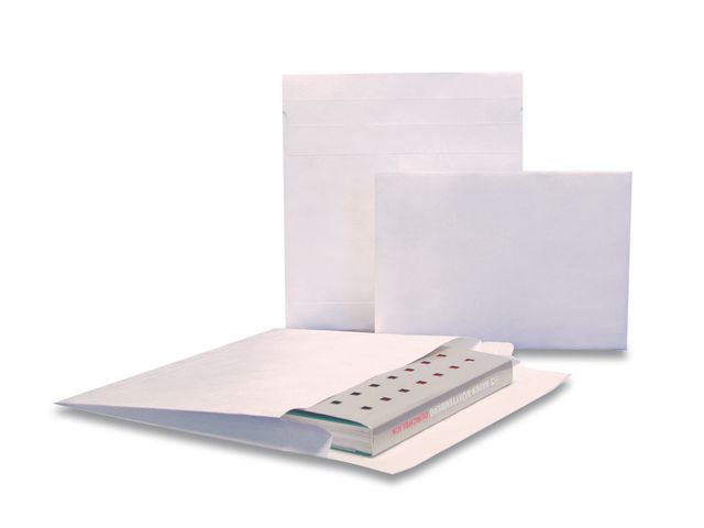 Akte Envelop, 370 x 262 mm, Kraftpapier, 55 g/m², Wit