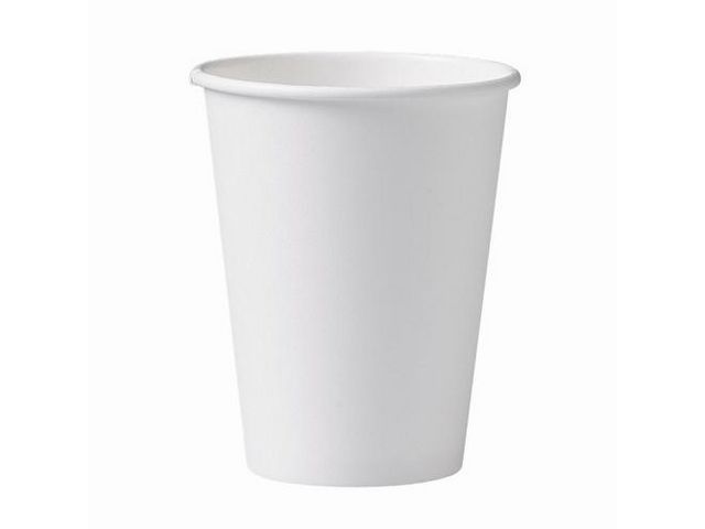  Koffiebekers, Wit Karton | 355ml- Ø89,5mm
