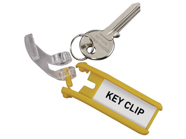Key Clip Sleutelhanger, Geel