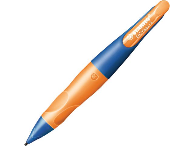 Vulpotlood Easyergo rechtshandig blauw/oranje