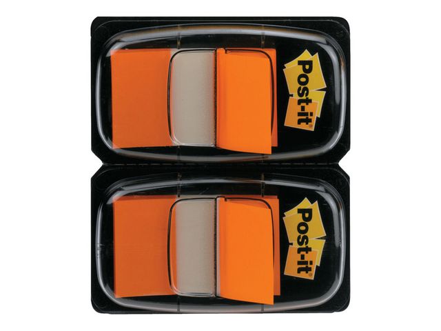 Index Standaard Duopack 25,4 x 43,2 mm oranje