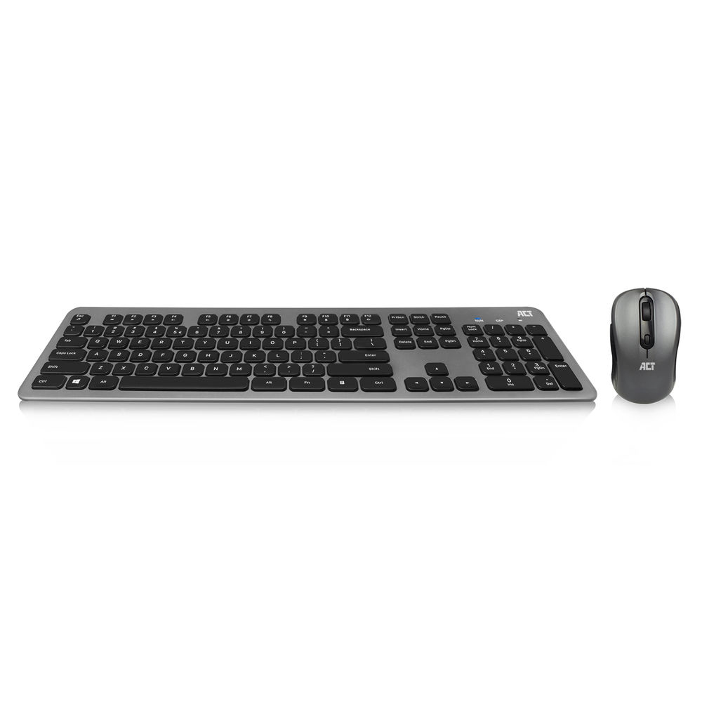 Wireless scissor keyboard and mouse bundle US lay-out