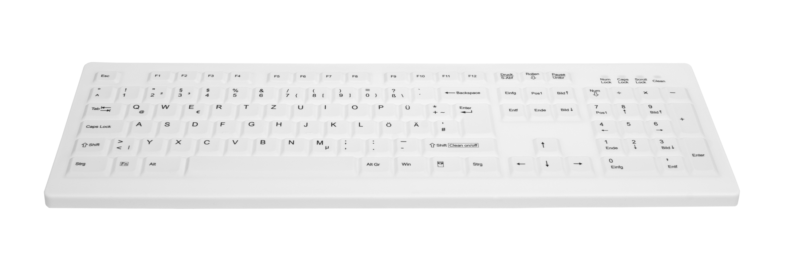 CHERRY AK-C8100F-FU1-W/US Wireless Keyboard (US)