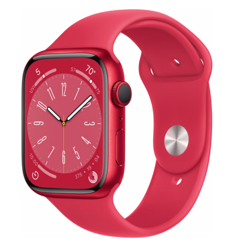  Watch Series 8 GPS 45mm PRODUCTRED Aluminium Case with PRODUCTRED Sport Band Regular