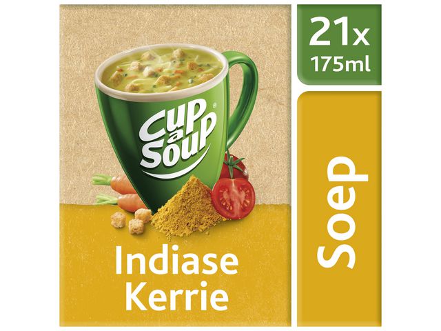 Cup-a-Soup Indiase Kerrie, Soep, 175 ml