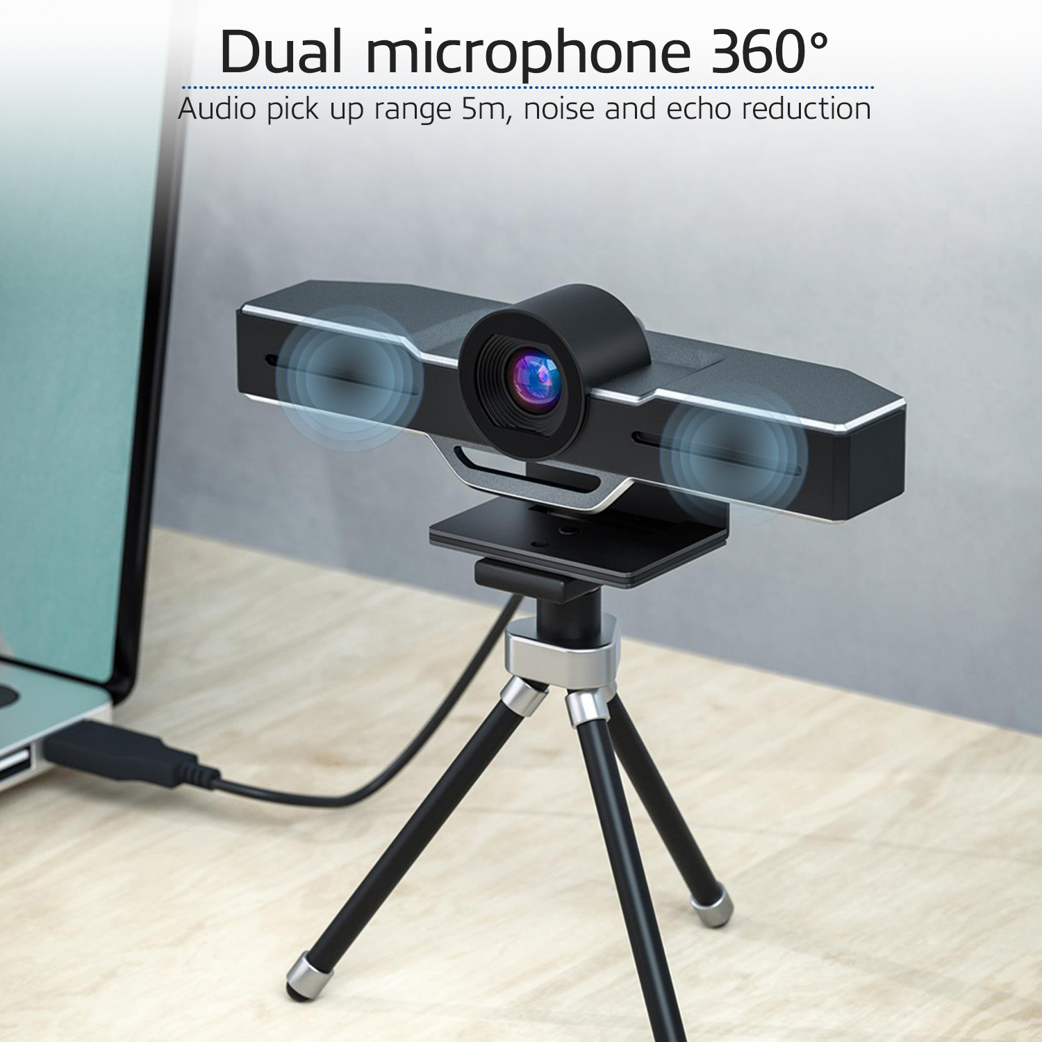 Full HD Professional Conference Camera with microphone zoom remote control