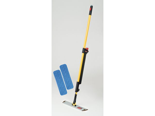 Spray voor de vlakke mop, kit met 2 mops 40 cm