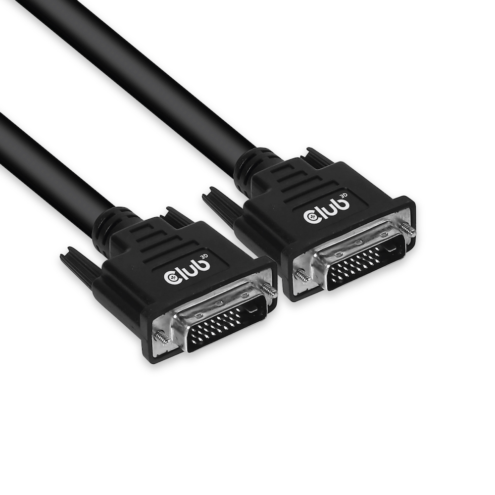 DVI-D DUAL LINK (24+1) CABLE BI DIRECTIONAL M/M 3m 9.8 ft 28AWG