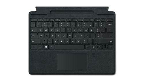 MS Surface Pro8/9 TypeCover with FingerPrint Black QWERTY