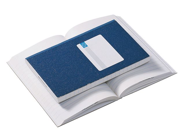 Registerboek Gelijnd Blauw