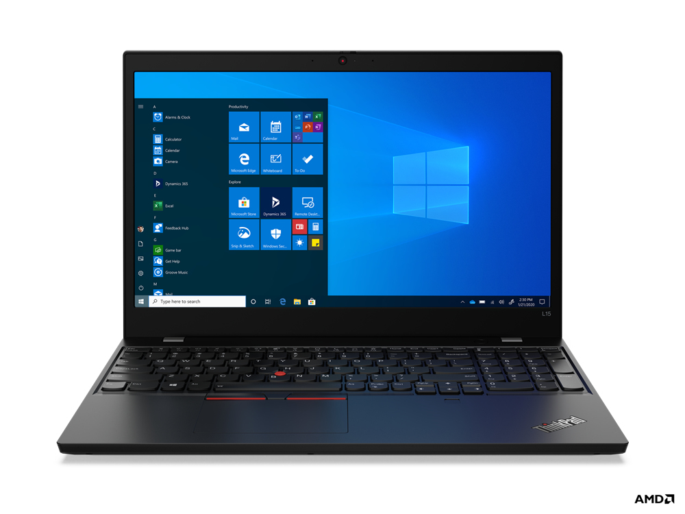 ThinkPad L15 Notebook 39,6 cm (15.6") Full HD AMD Ryzen™ 5 PRO 8 GB DDR4-SDRAM 256 GB SSD Wi-Fi 6 (802.11ax) Windows 10 Pro Zwart