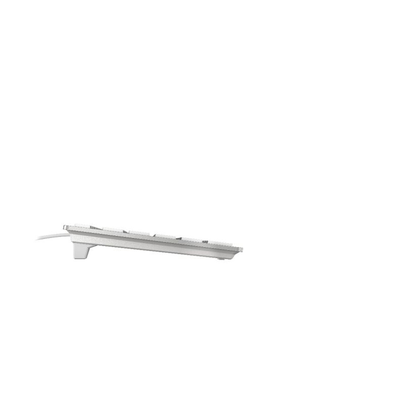 CHERRY KC6000 SLIM FOR MAC - Corded Keyboard - USB - SILVER (DE)