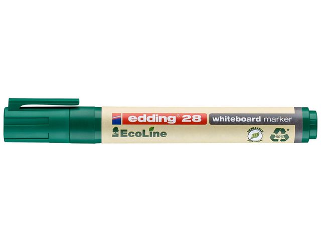 EcoLine 28 Whiteboardmarker Rond 1,5 mm Groen