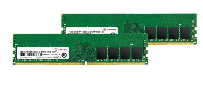 16GB KIT JM DDR4 3200 U-DIMM 1Rx8 1Gx8 CL22 1.2V