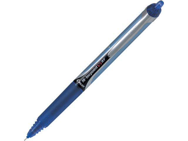 Rolschrijver Hi-Tecpoint V5 RT 0,3 mm Blauw