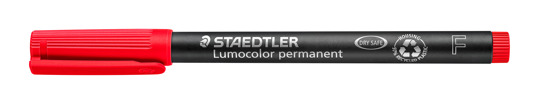 Lumocolor 318 Permanente Marker Fijne Punt 0,6 mm Rood